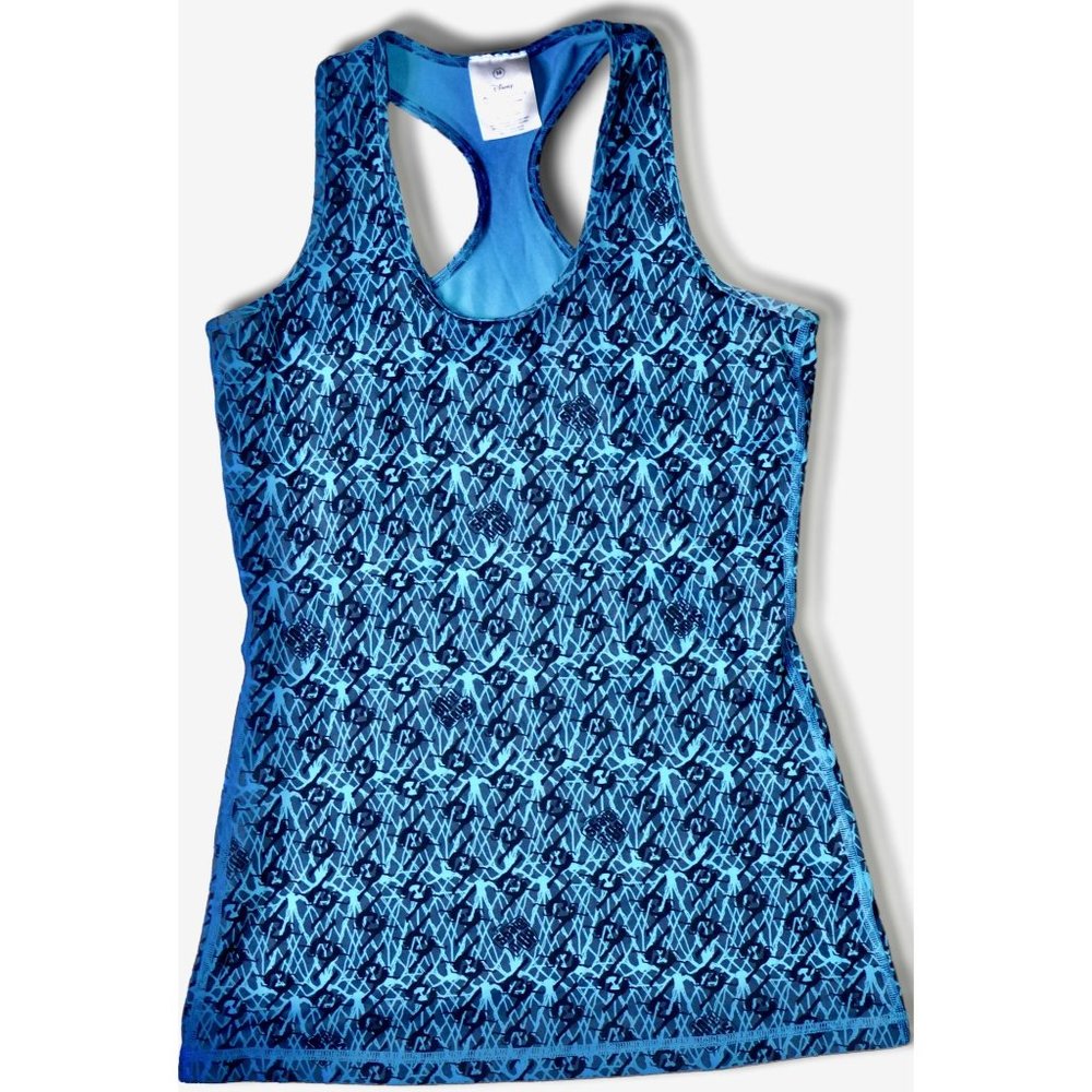 IVIVVA LULULEMON ATHLETICA Girls Tank Top Blue Disney Shake It Up Size 14